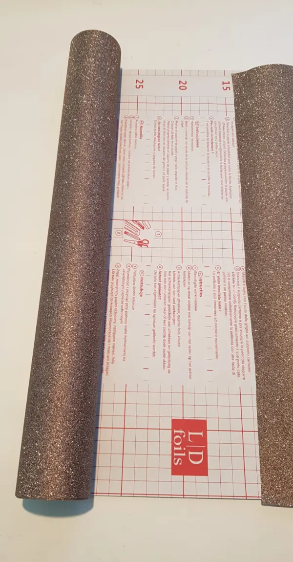 Glitter 300-1009, sa šljokicama, 45 cm
