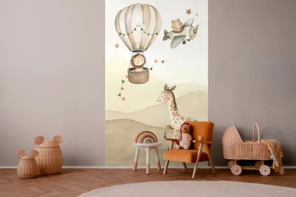 Mural 367997, višebojna, dečiji motivi