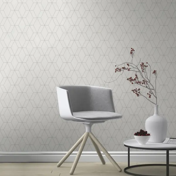 Rasch tapeta 278606, kolekcija Paper Selection, geometrijski dezen