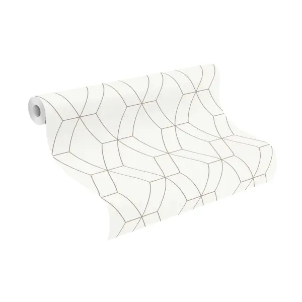Rasch tapeta 278613, kolekcija Paper Selection, geometrijski dezen