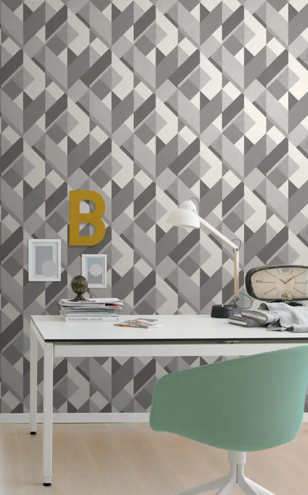 Rasch tapeta 278835, kolekcija Paper Selection, geometrijski dezen