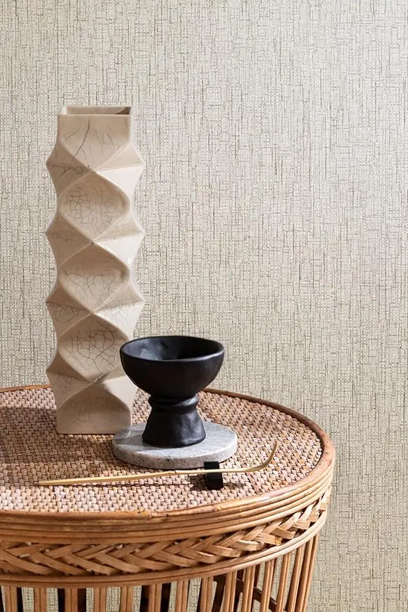 Rasch tapeta 435436, kolekcija Noble Zen, bela i siva
