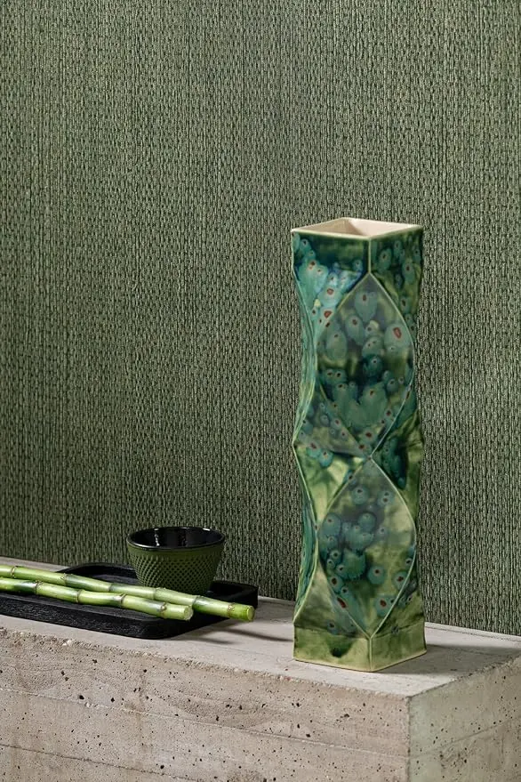 Rasch tapeta 435573, kolekcija Noble Zen, zelena