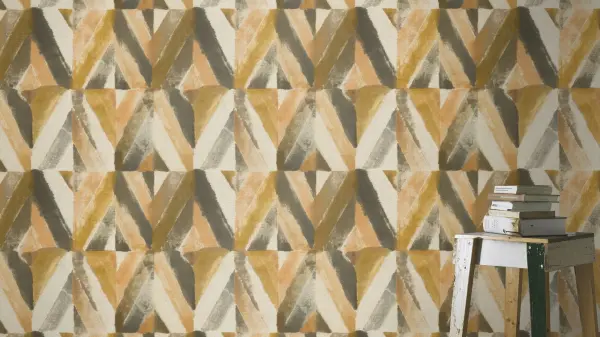 Rasch tapeta 704044, kolekcija Kalahari, geometrijski dezen